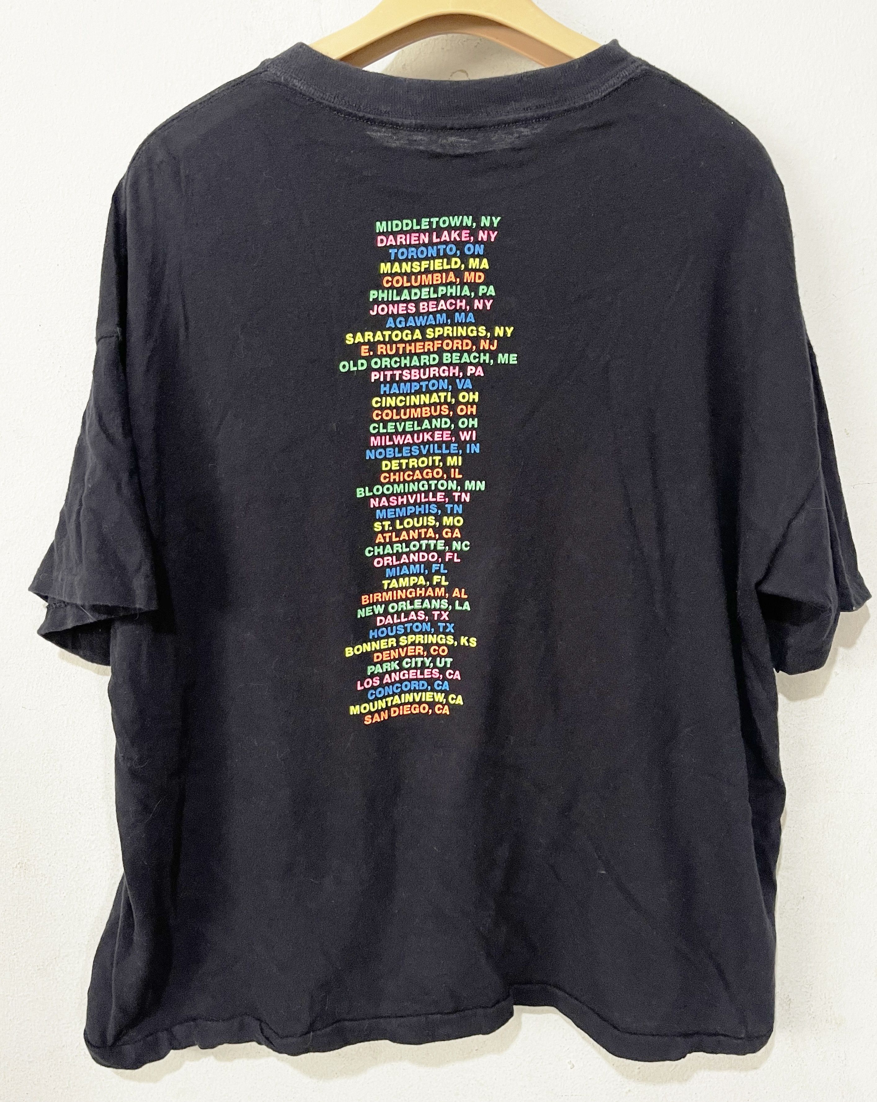 Band Tees × Vintage Vintage 1989 The B-52's Cosmic Thing Crop Tops Size XL / US 12-14 / IT 48-50 - 4 Thumbnail