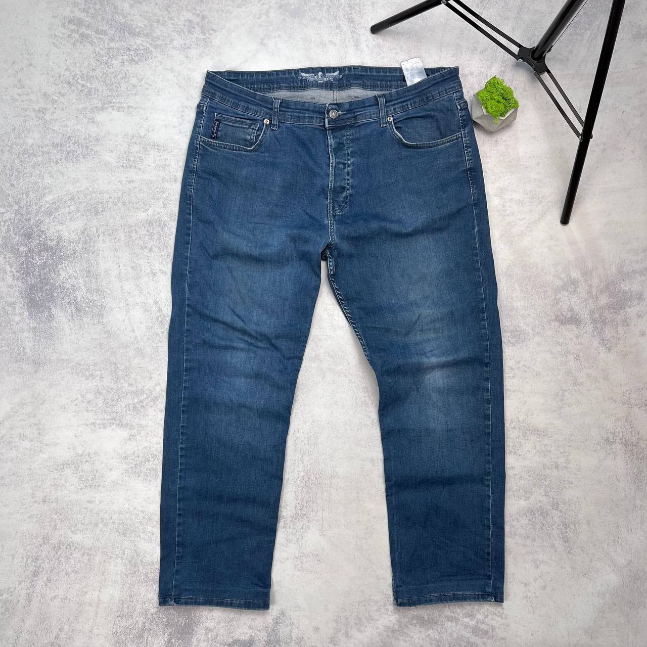 Armani × Vintage Armani Jeans Vintage Denim Pants Flared Mini Logo Y2k Style Size US 33 - 7 Thumbnail