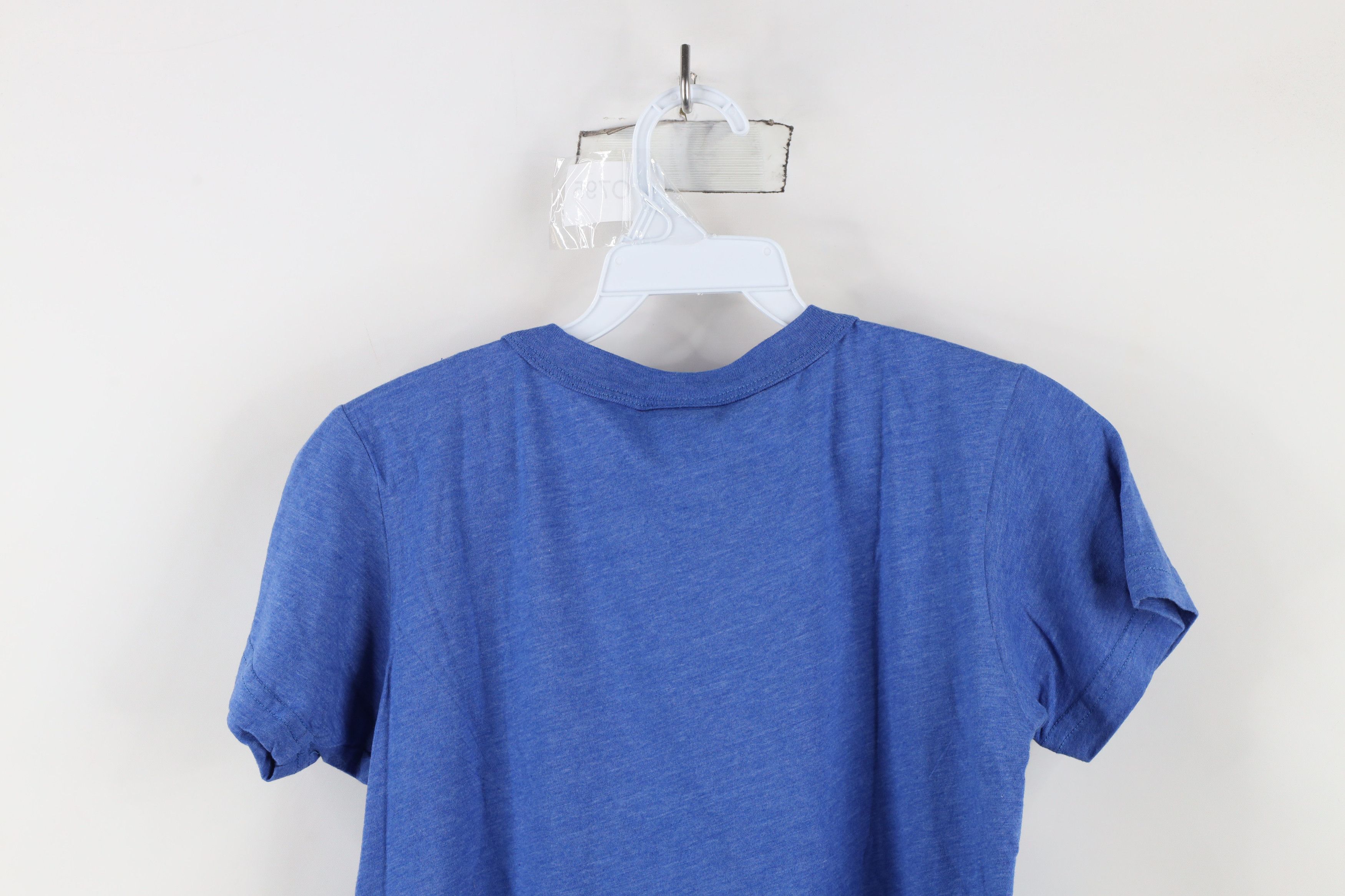 Vintage Vintage Y2K 2005 The Doors Band T-Shirt Heather Blue USA Size L / US 10 / IT 46 - 10 Thumbnail