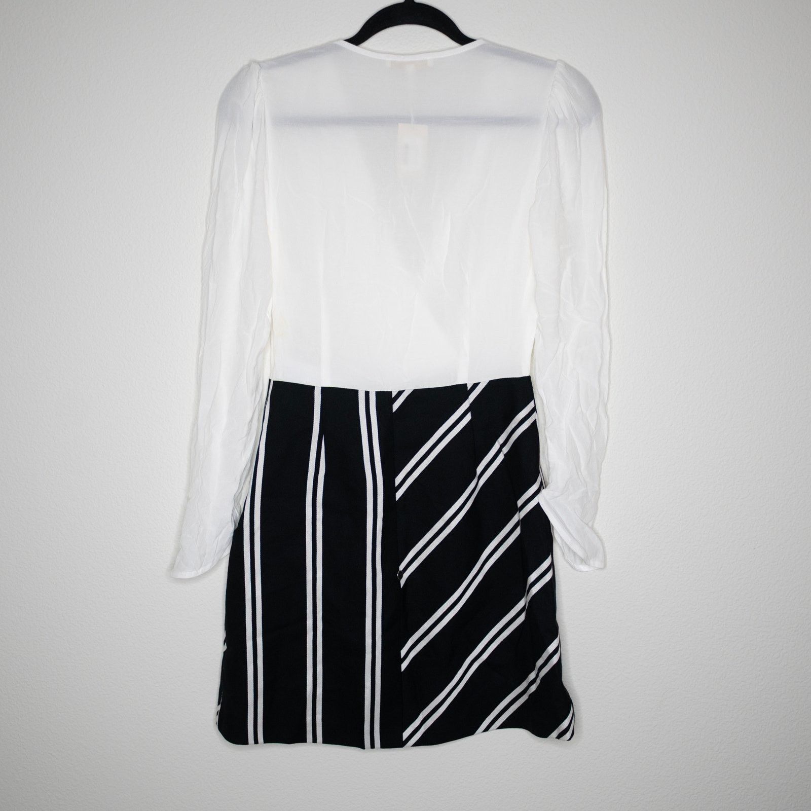 Maje Maje Rolim Blanc Mini Dress Size S / US 4 / IT 40 - 4 Thumbnail