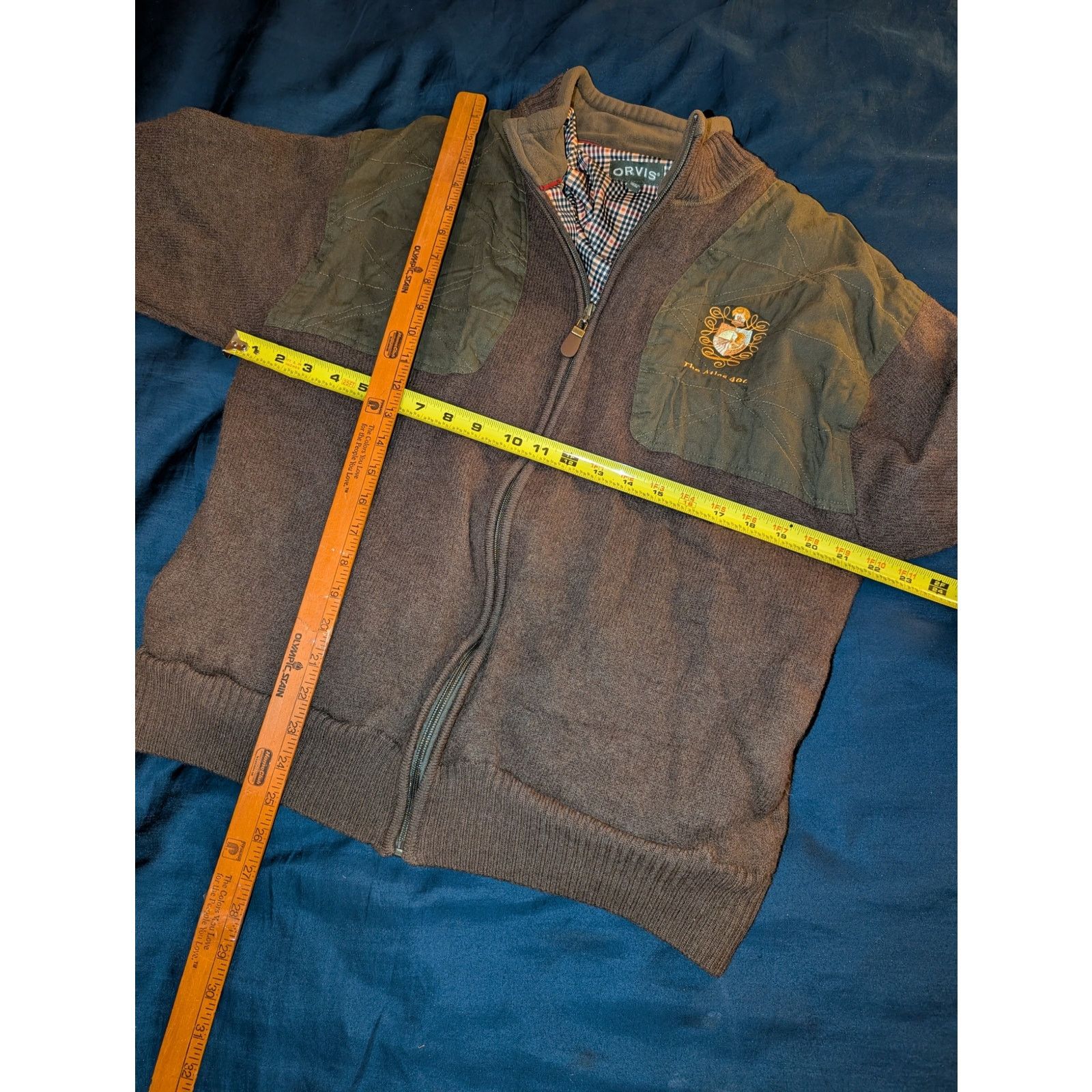 Orvis Orvis Shooting jacket Wool Sleeve Full Zip sweater XL Size US XL / EU 56 / 4 - 2 Thumbnail