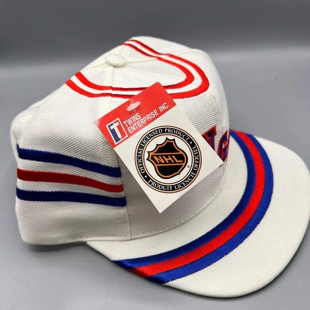 Twins Enterprise Inc. × Vintage New York Rangers Hat Men Twins Enterprise NHL Snap Back Size ONE SIZE - 6 Thumbnail