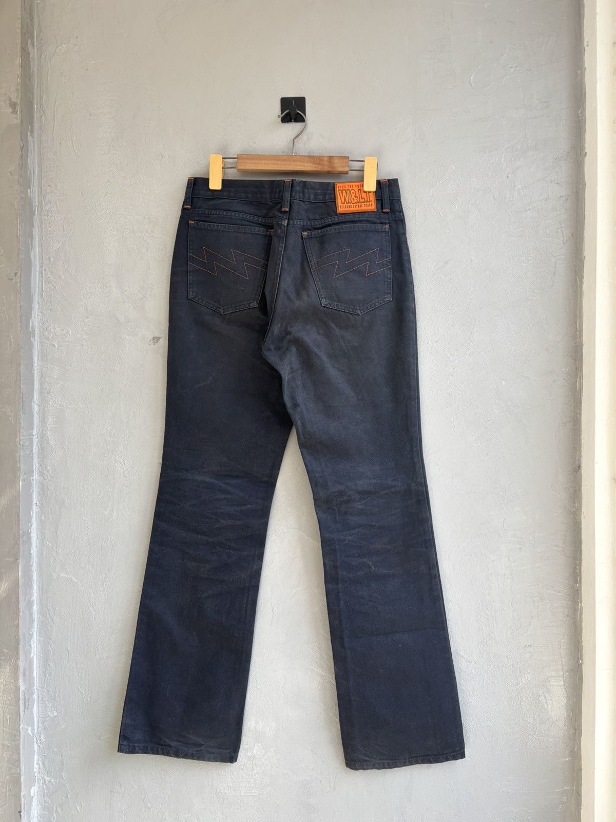 W&LT W&LT F/W1998 - 1999 “believe” runway flared denim Size US 31 - 3 Thumbnail