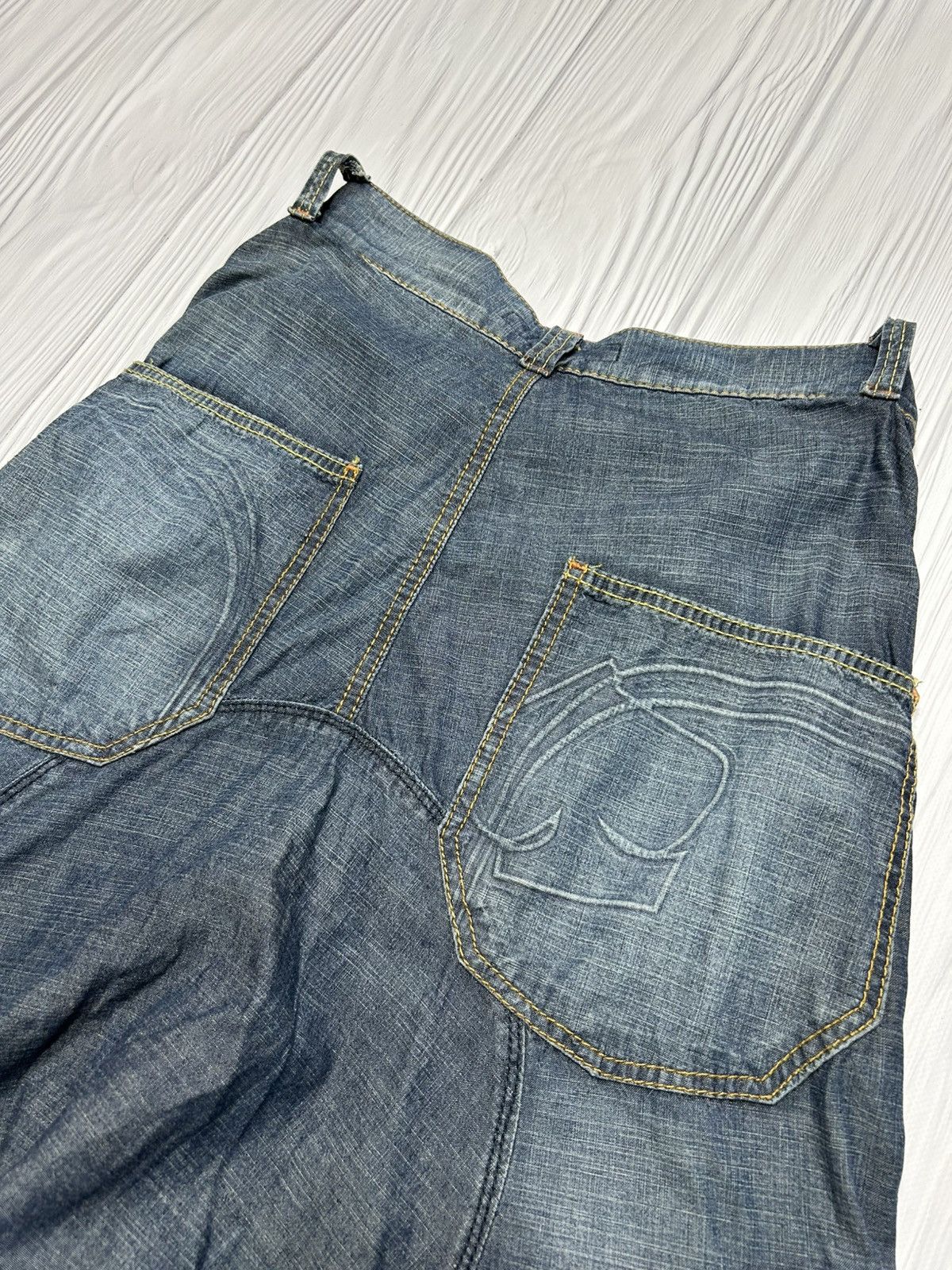 Miss Sixty VTG! Rare! Y2K Killah Miss Sixty Drop Crotch Denim Pants 29 Size 29" - 12 Thumbnail