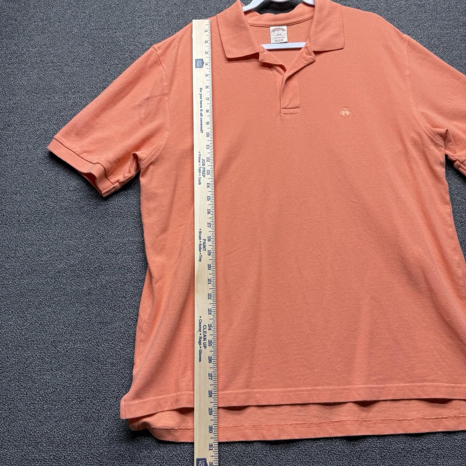 Brooks Brothers Brooks Brothers Vintage 346 Polo Shirt Orange /Coral Mens L Size US L / EU 52-54 / 3 - 5 Thumbnail