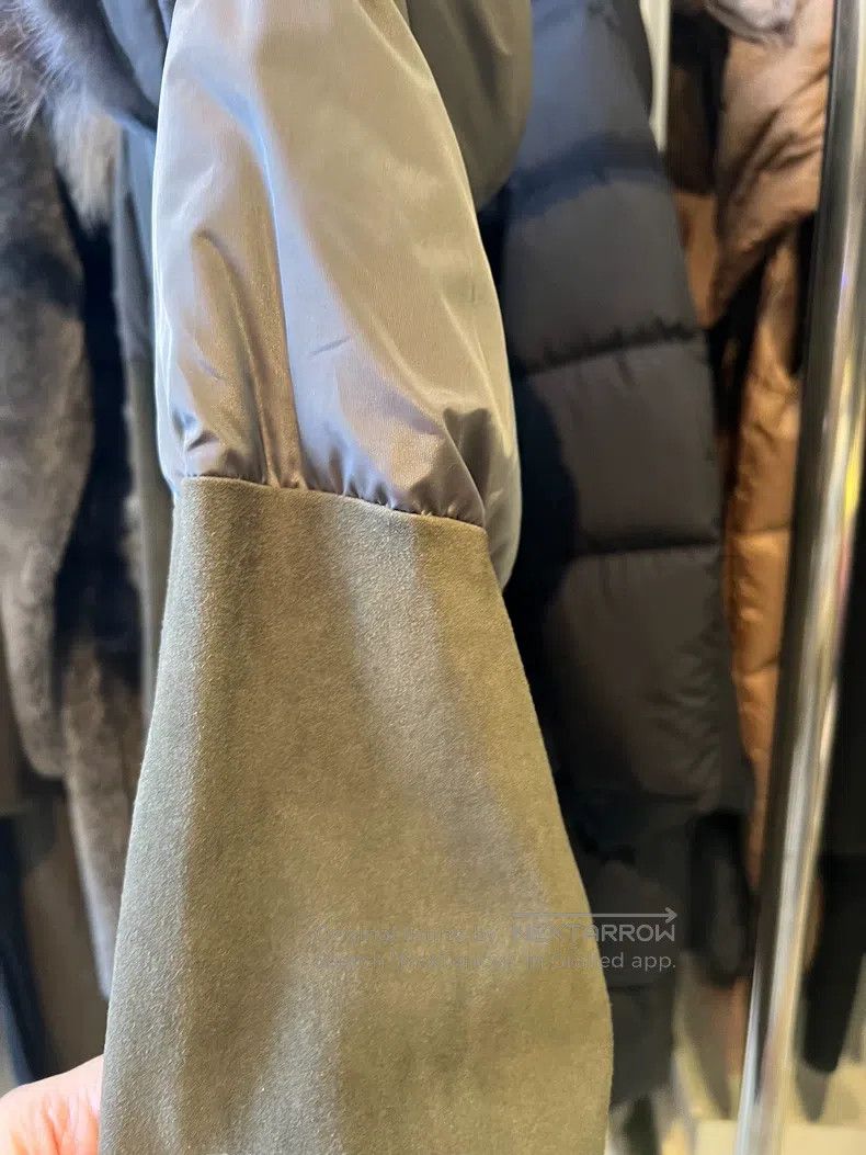 Brunello Cucinelli Brunello Cucinelli Leather-patched eiderdown jacket Size M / US 6-8 / IT 42-44 - 3 Thumbnail