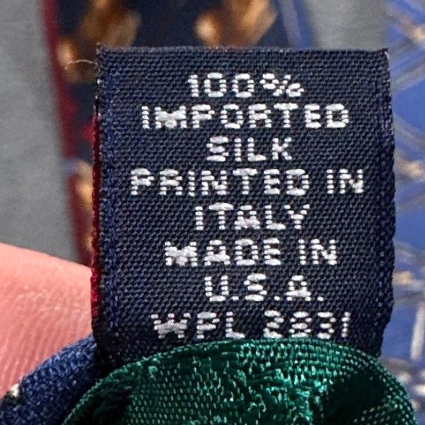 Tommy Hilfiger VINTAGE Tommy Hilfiger Silk Necktie Lot Men's Golf Ties Golfers Bags Made in USA 90s Size ONE SIZE - 5 Thumbnail
