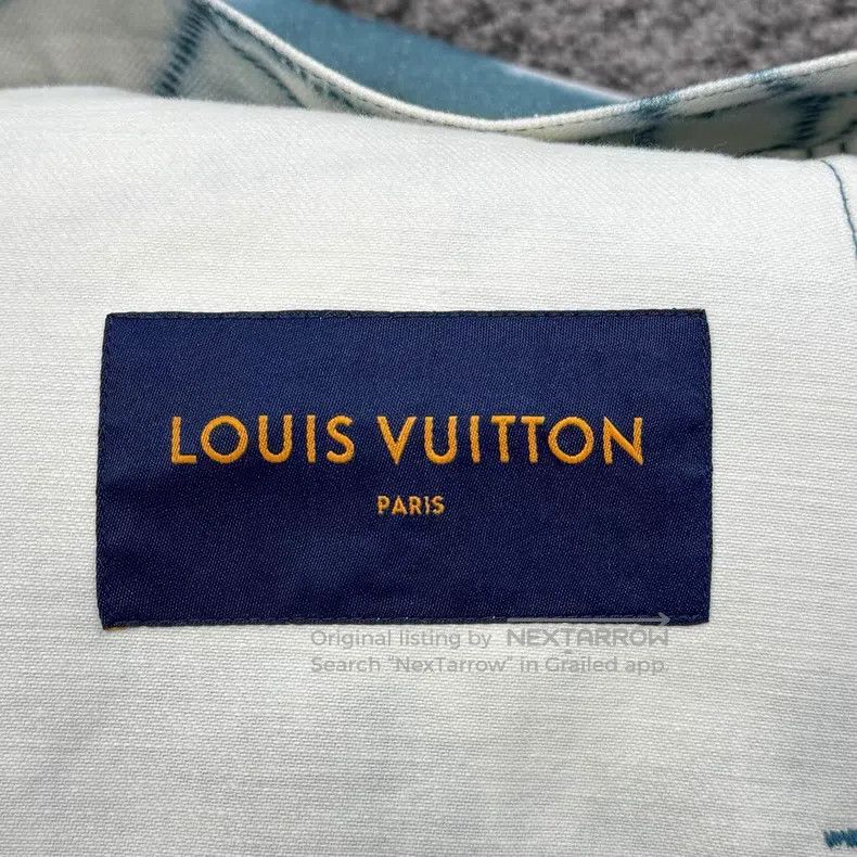 Louis Vuitton Louis Vuitton New skein-dyed presbyopic denim jacket Size US L / EU 52-54 / 3 - 5 Thumbnail