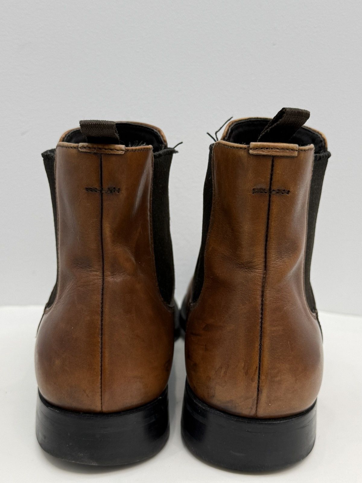 Prada Prada Leather Chelsea Boots Size US 6 / EU 39 - 4 Thumbnail