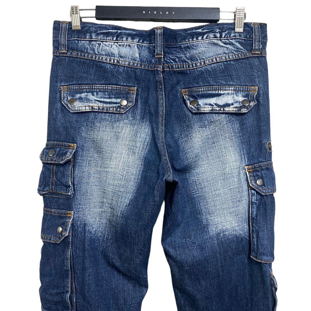 Japanese Brand Japanese Brand Vomanie Denim Cargo Pants Size US 34 / EU 50 - 14 Thumbnail