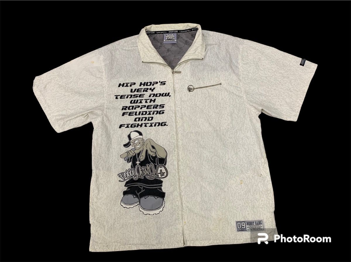 Japanese Brand Y2K JAPANESE HIPHOP STYLE SHIRT BRAND BOBBY GANG Size US L / EU 52-54 / 3 - 2 Thumbnail