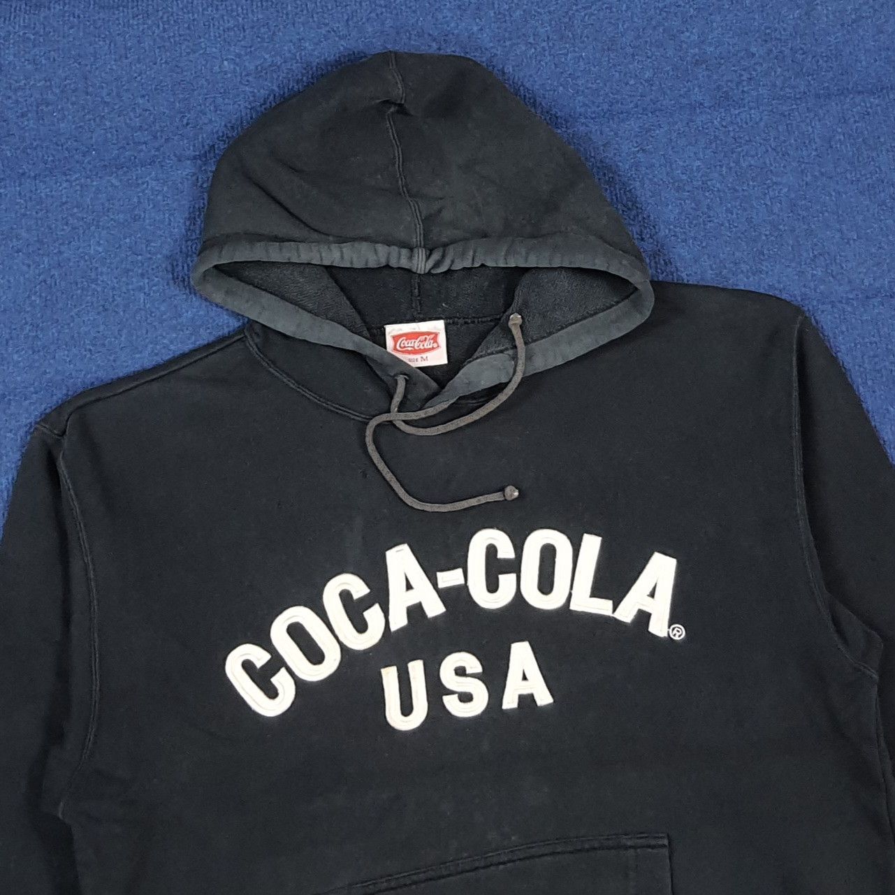 Coca Cola Vintage 90s Coca Cola USA Hoodie Sweatshirt C295N28 Size US S / EU 44-46 / 1 - 2 Thumbnail