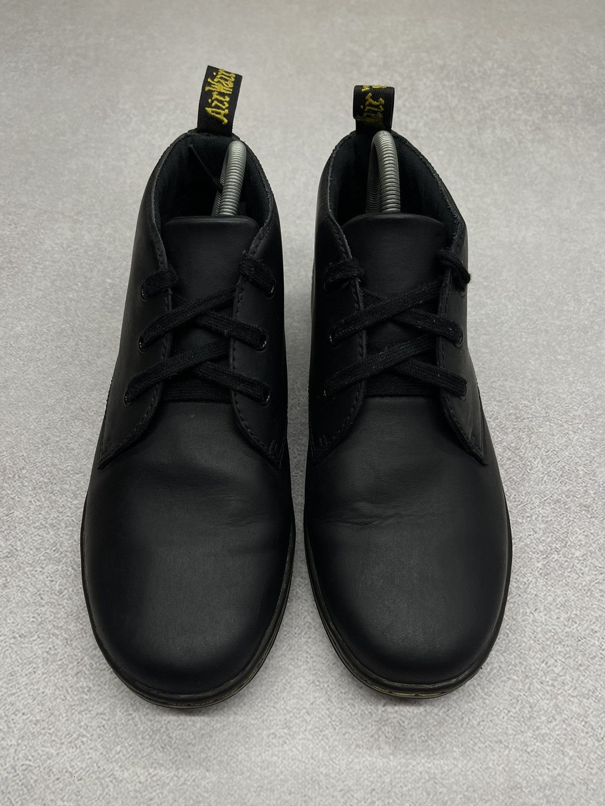 Dr. Martens Mens Dr Martens Leather Black Boots Size US 8 / EU 41 - 4 Thumbnail