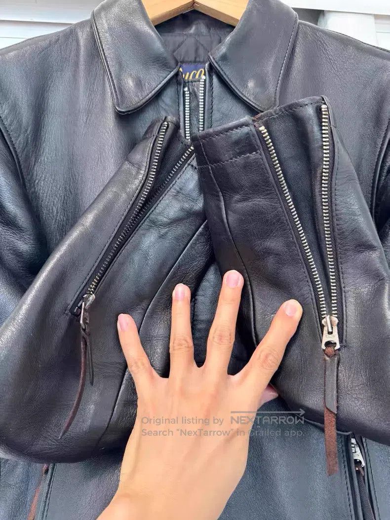 Buco Buco Classic leather jacket Size US S / EU 44-46 / 1 - 5 Thumbnail
