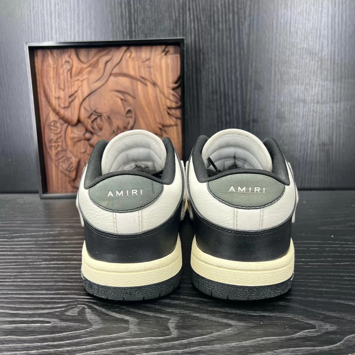 Amiri Amiri Black & White Bone Sneakers 40 New Size US 7 / EU 40 - 5 Thumbnail