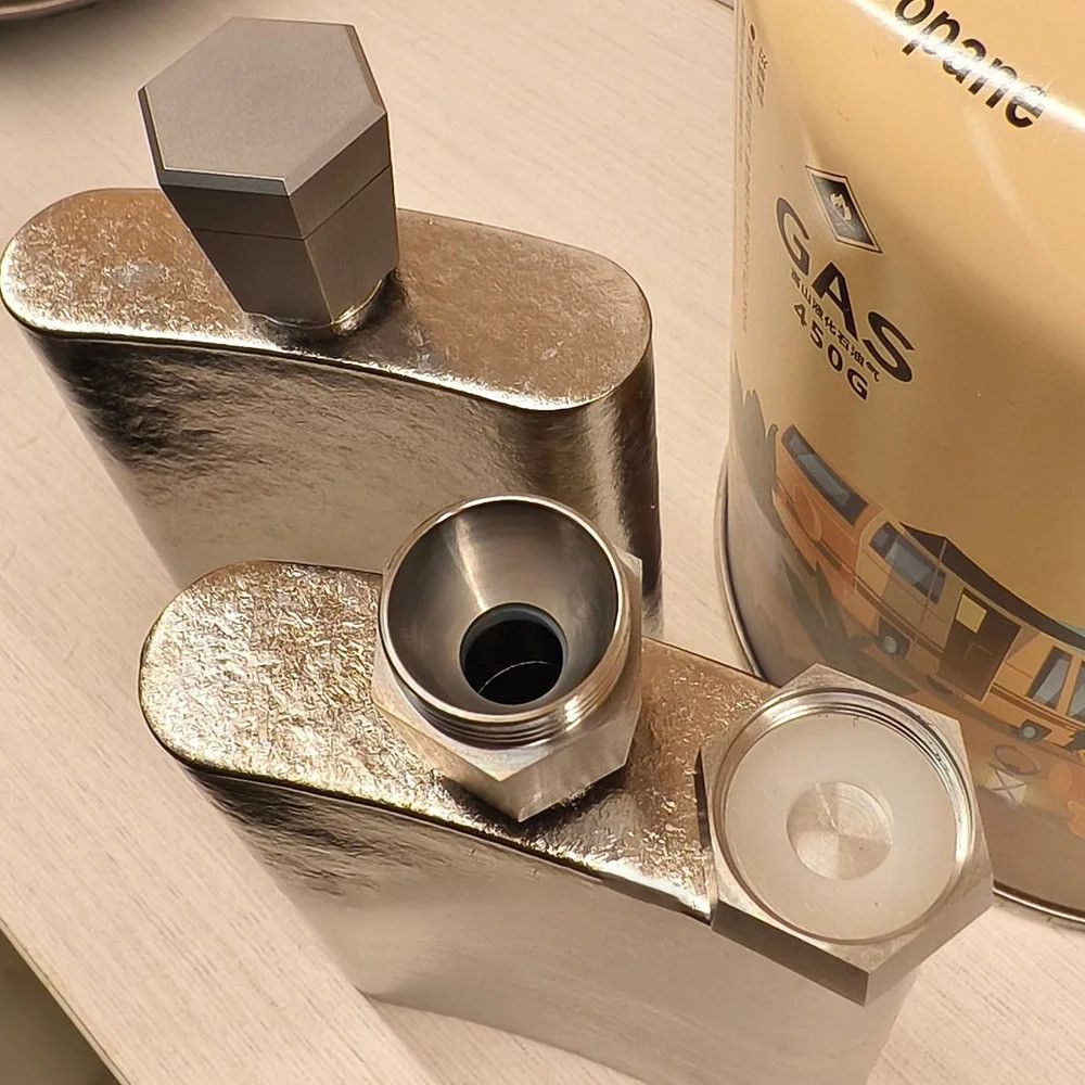 Other Titanium Small Size Wine Flask Flask Men Drink Bottle Size ONE SIZE - 1 Thumbnail