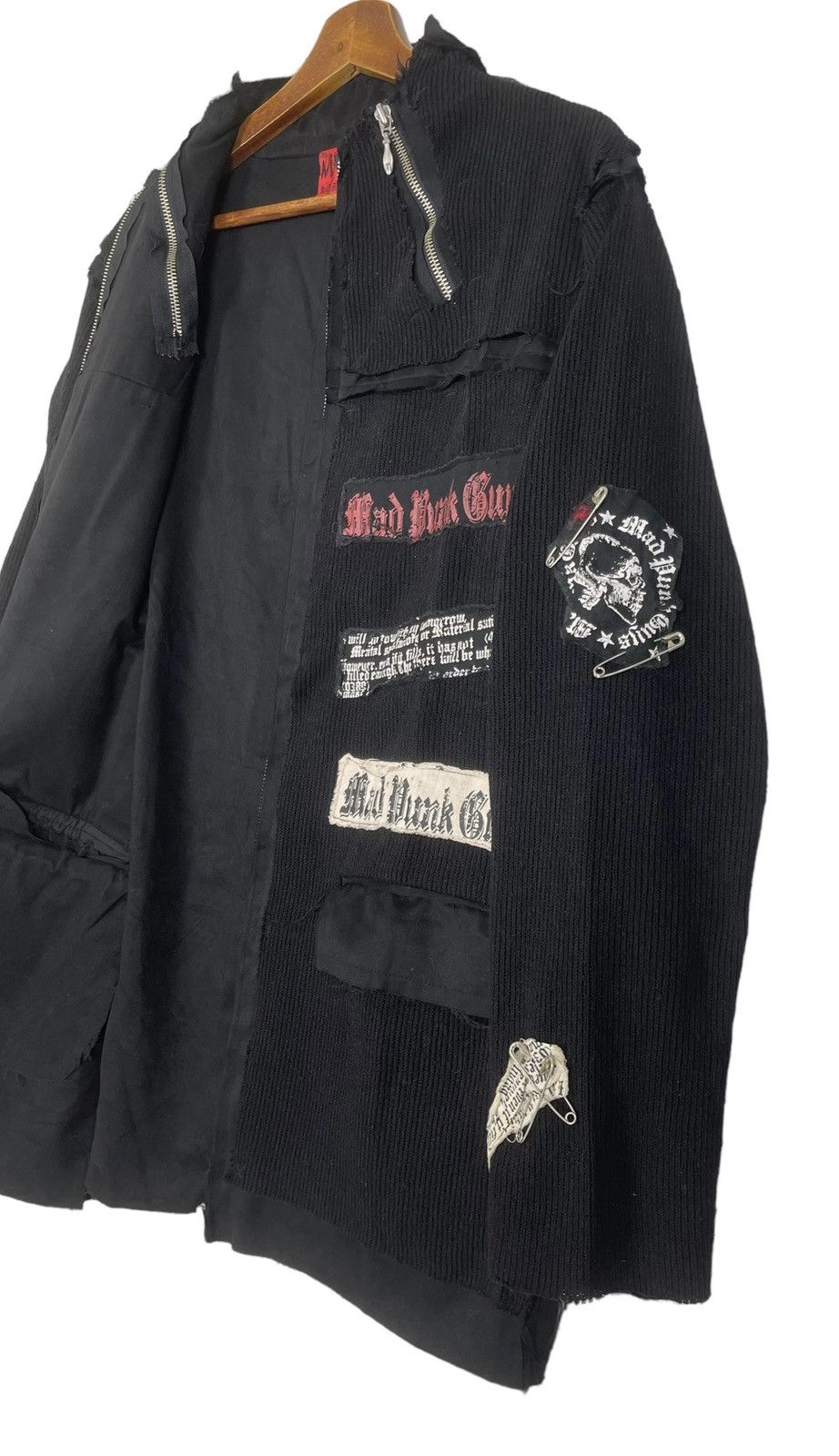 Japanese Brand Vintage Mad Reconstructed Punk Jacket Size US L / EU 52-54 / 3 - 6 Thumbnail