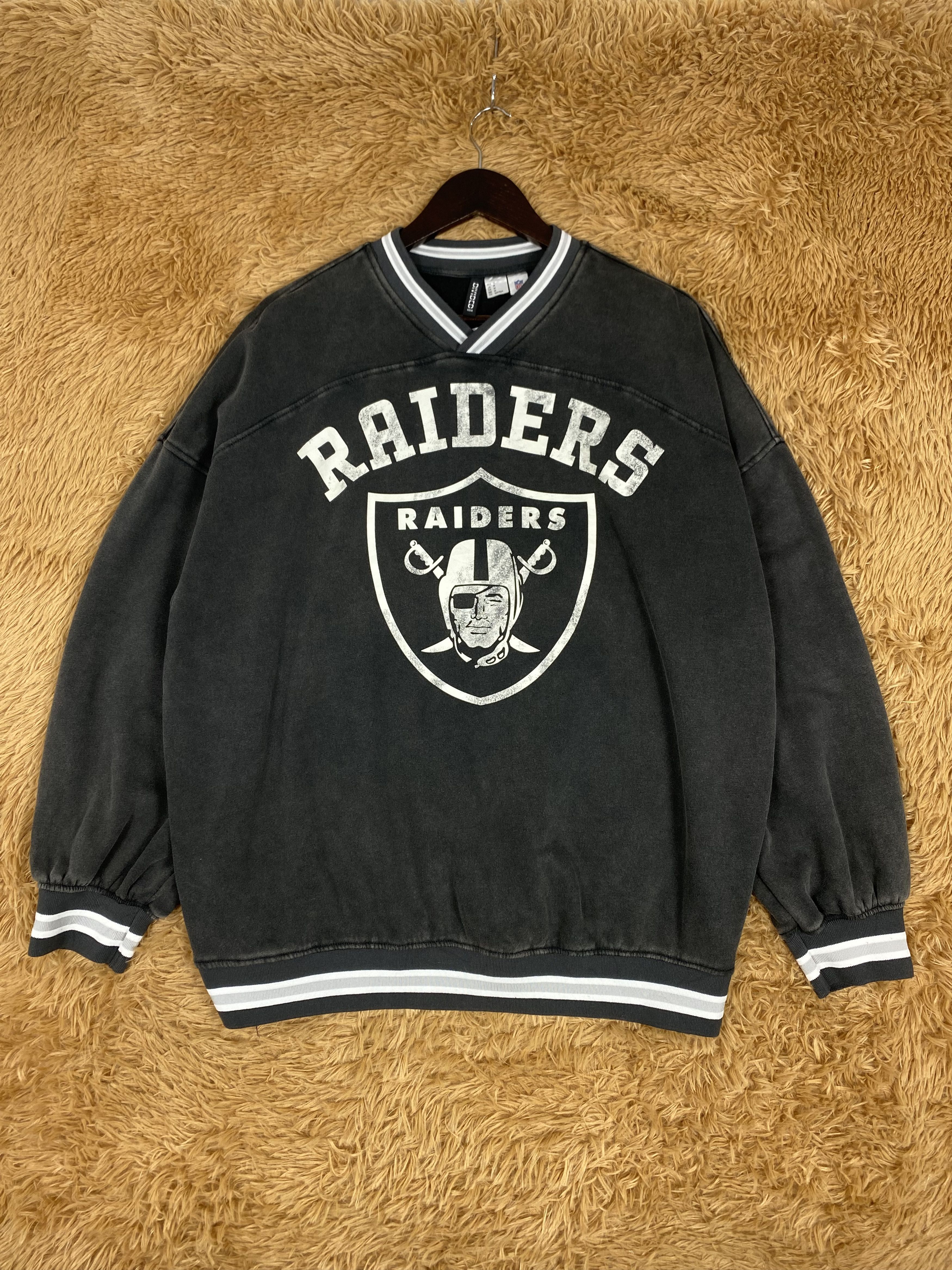 NFL Vintage Raiders X NFL Big Logo Sweatshirts PS0195 Size US M / EU 48-50 / 2 - 1 Thumbnail