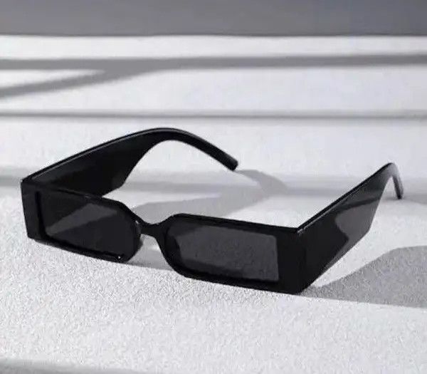 VIBE Retro Classic Black Sunglasses Size ONE SIZE - 8 Thumbnail