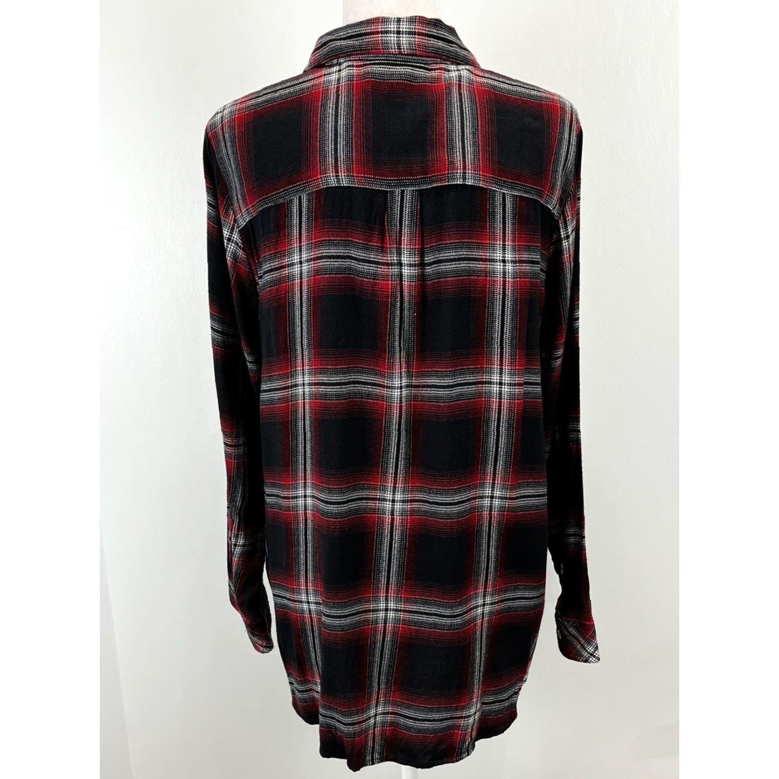 Madewell Madewell Classic Exboyfriend Button-Up Shirt Sz L GUC Plaid Women’s One Pocket Size L / US 10 / IT 46 - 3 Thumbnail