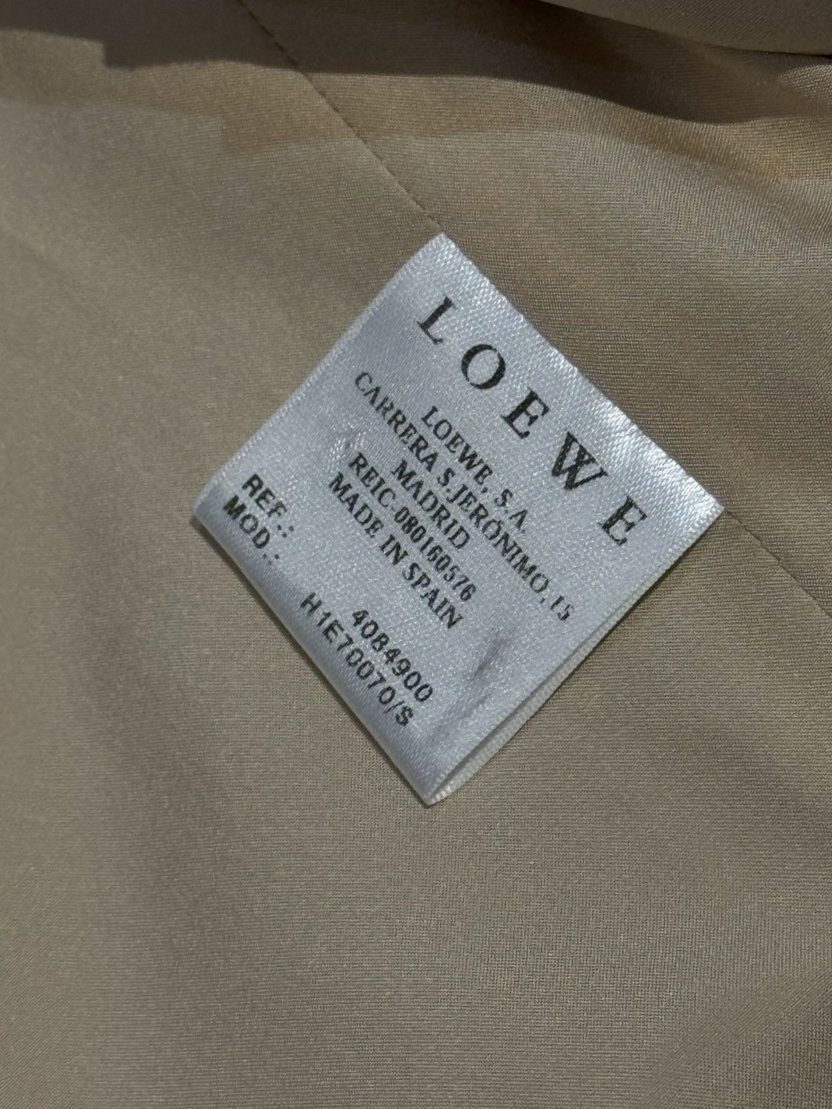 Loewe Loewe Vintage Brown Tan Superb Soft Leather Blazer Jacket 50 Size US M / EU 48-50 / 2 - 18 Thumbnail