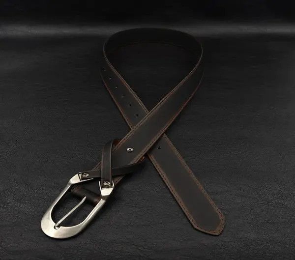 Other Premium Leather Belt with Unique Buckle Size ONE SIZE - 2 Thumbnail