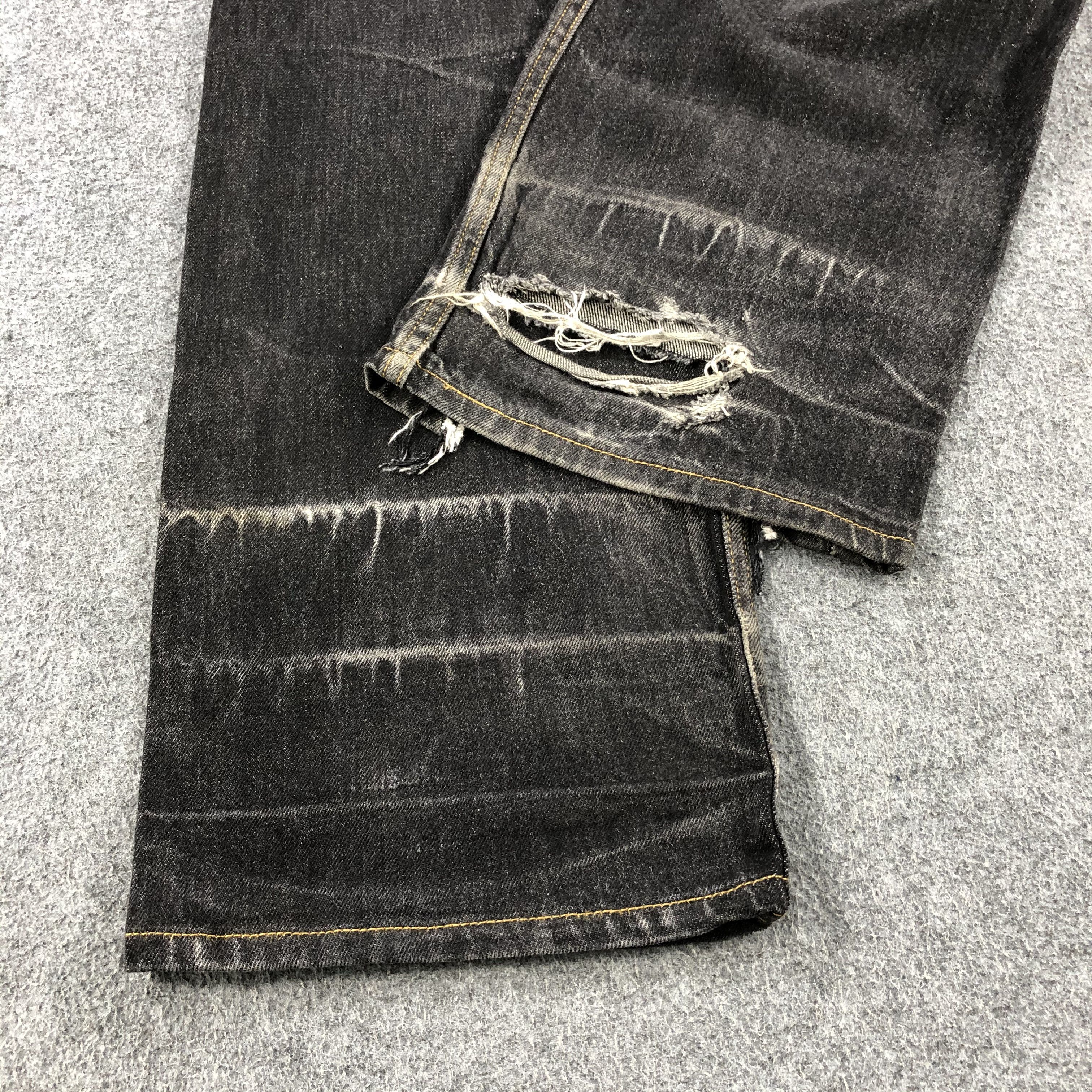 Levi's Vintage Distress Levis 501 Jeans-J1429 Size US 41 - 6 Thumbnail