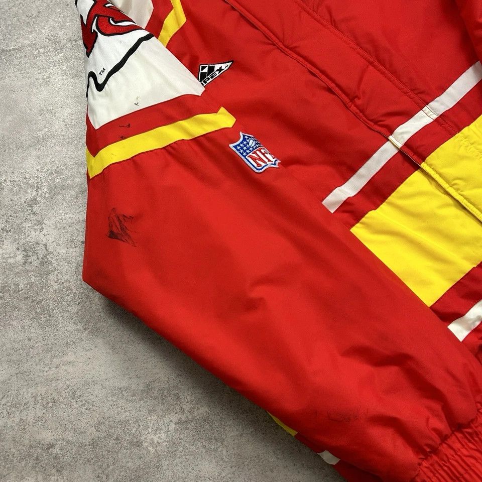 NFL × Vintage Kansas City CHIEFS APEX ONE AUTHENTIC PRO LINE PUFFER JACKET Size US XL / EU 56 / 4 - 7 Thumbnail