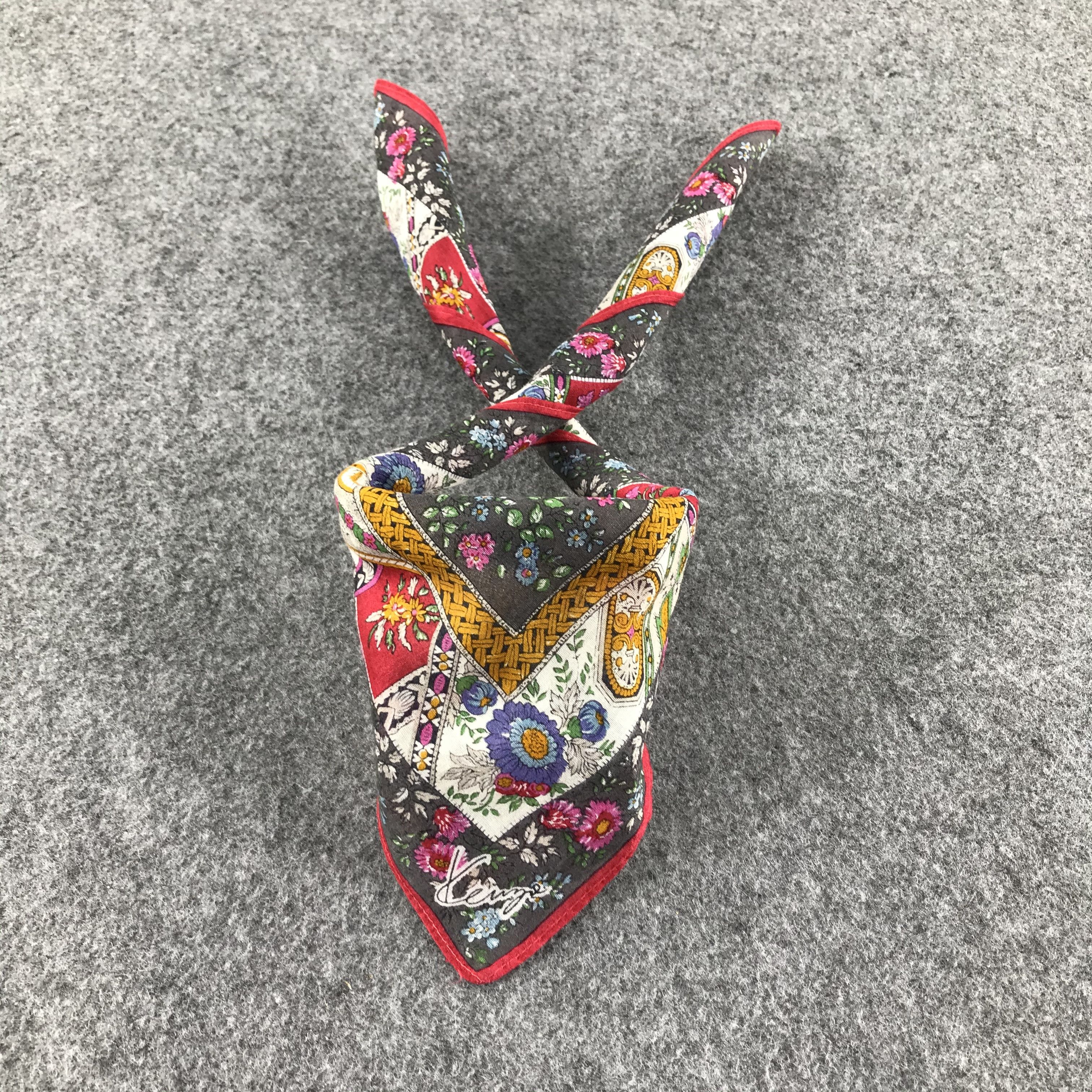 Kenzo Kenzo Handkerchief Neckerchief Bandana H525 Size ONE SIZE - 1 Thumbnail