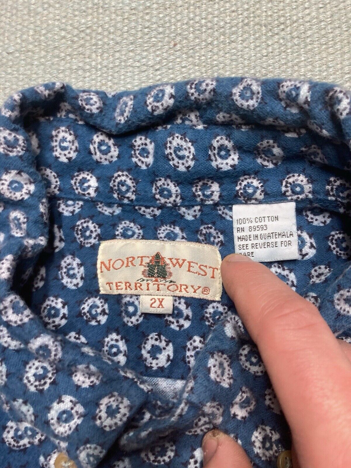 Northwest Territory × Vintage Vintage Northwest territory flannel shirt brushed cotton XXL Size US XXL / EU 58 / 5 - 5 Thumbnail