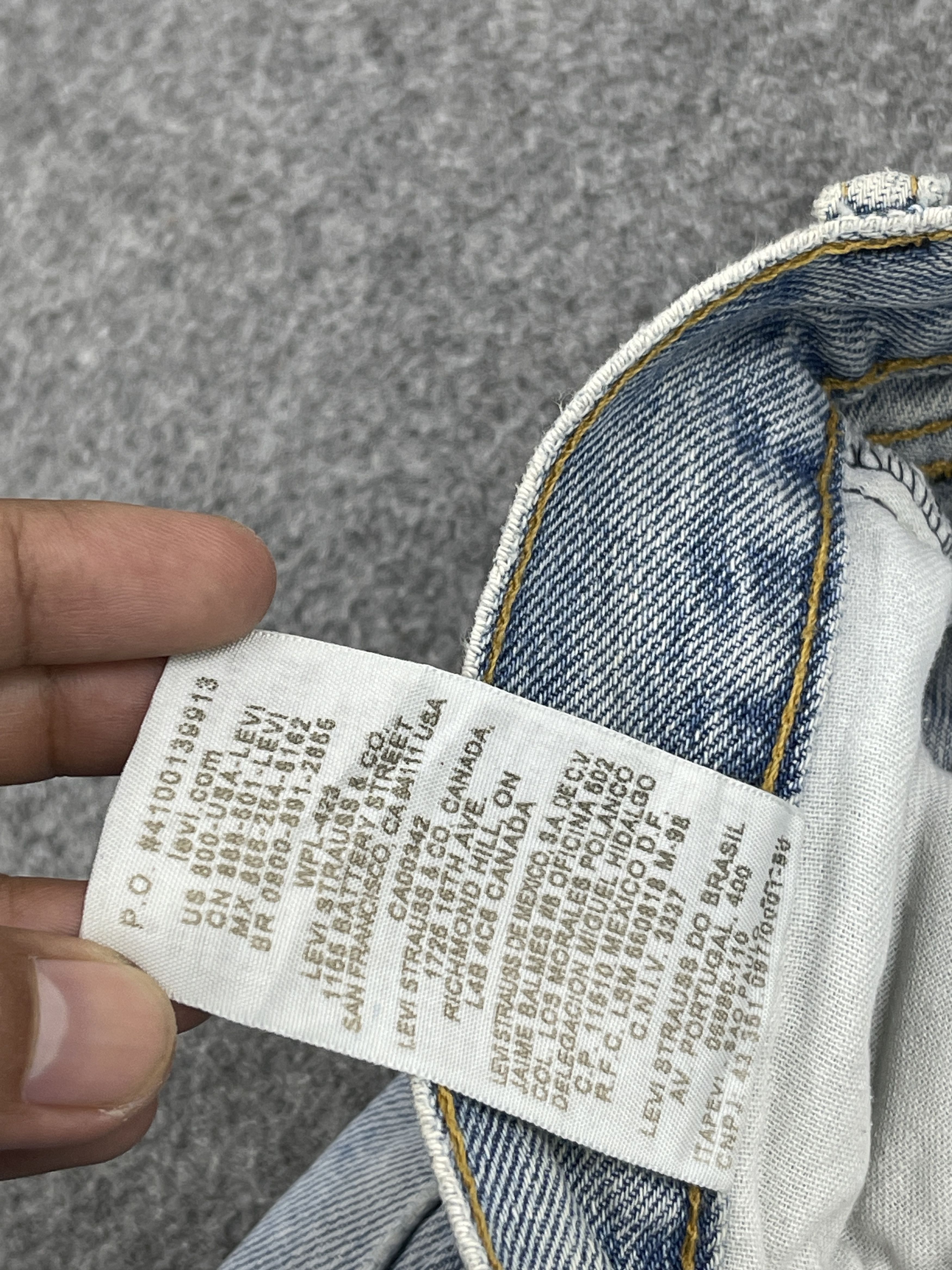 Levi's Vintage Light Washed Levis 505 Denim DP2513 Size US 36 / EU 52 - 8 Thumbnail