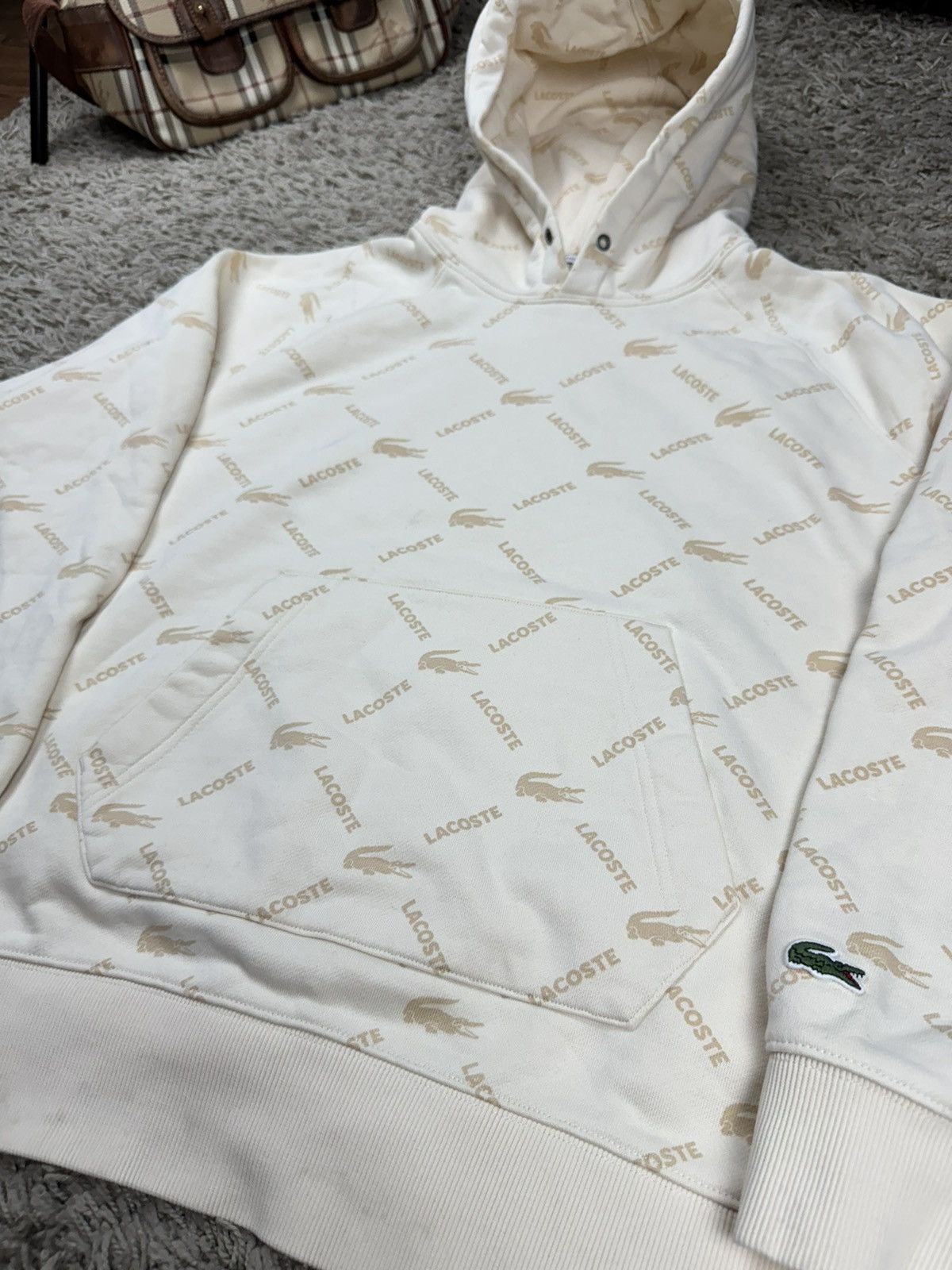 Lacoste Hoodie Lacoste Live original streetwear casual item Size US L / EU 52-54 / 3 - 2 Thumbnail