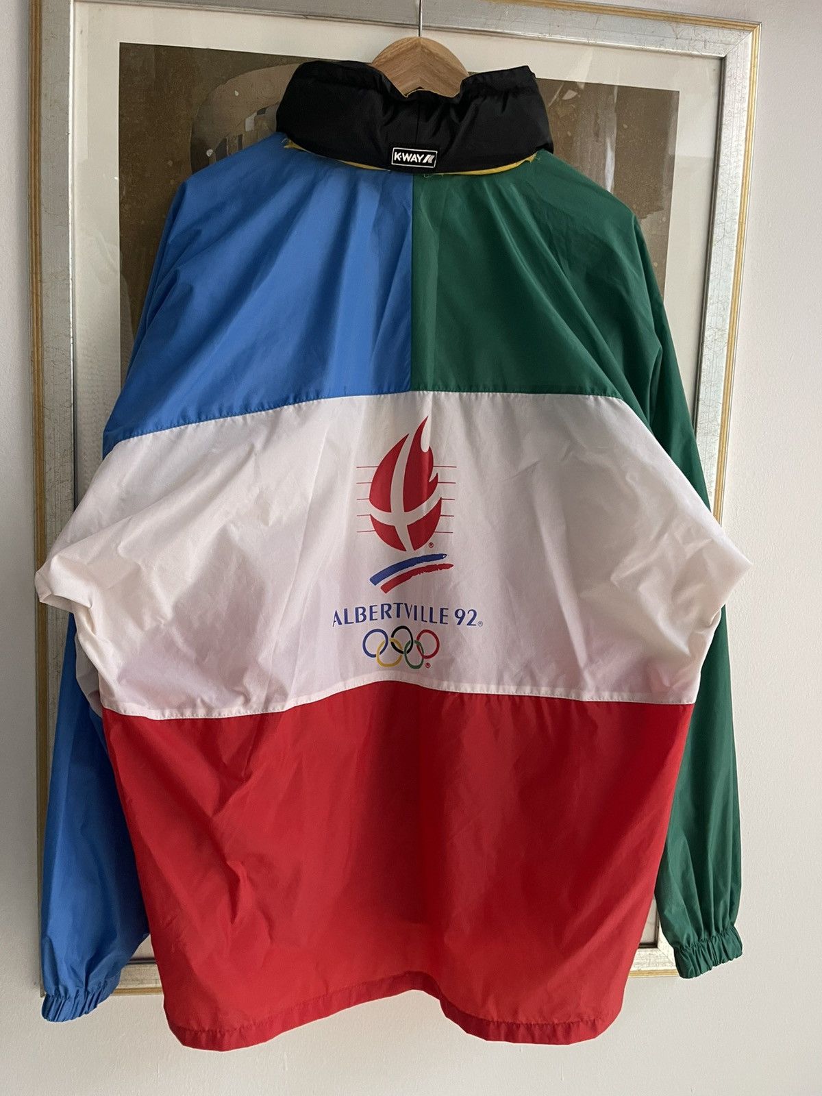K-Way Vintage K Way Albertville 1992 winter Olympics light jacket Size US XL / EU 56 / 4 - 2 Thumbnail