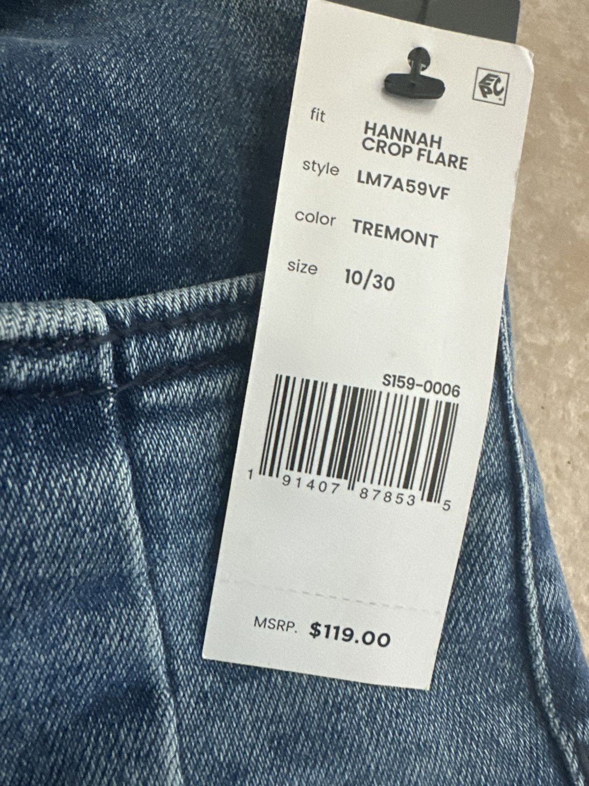 Other Liverpool Hanna Crop Flare Sz 10/30 NWT $119 Tremont Color Size 30" / US 8 / IT 44 - 2 Thumbnail