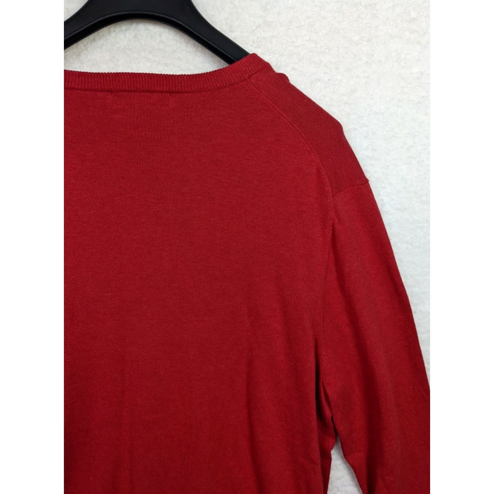 Brooks Brothers Brooks Brothers SUPIMA COTTON Crew Neck Mens Slim V-Neck Sweater XL Red Size US XL / EU 56 / 4 - 7 Thumbnail