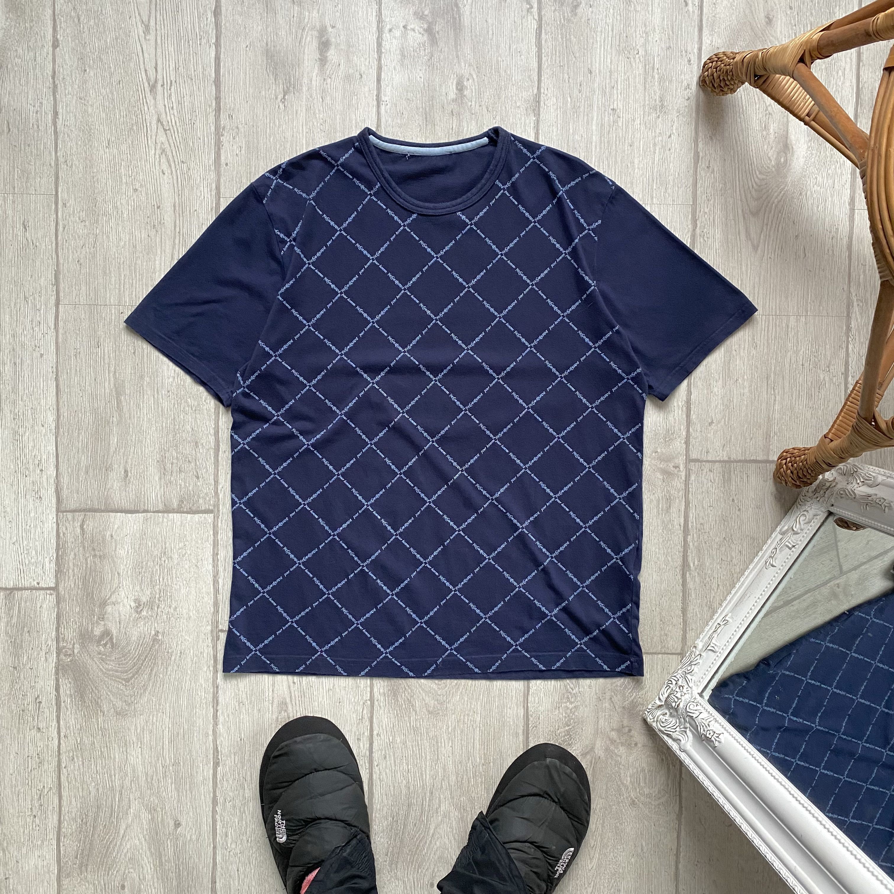 Yves Saint Laurent 90s Vintage Yves Saint Lauren Tee monogram Luxury Y2K Size US M / EU 48-50 / 2 - 1 Thumbnail