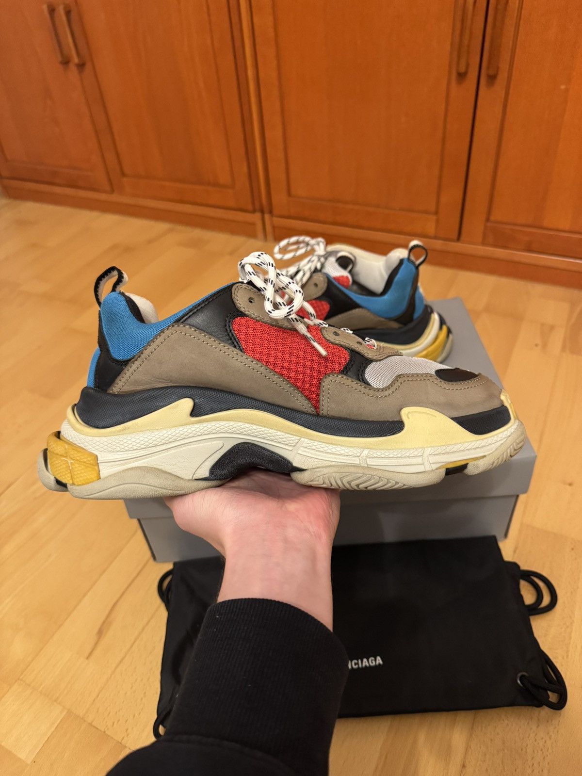 Balenciaga Balenciaga Triple S Split Size US 10 / EU 43 - 4 Thumbnail