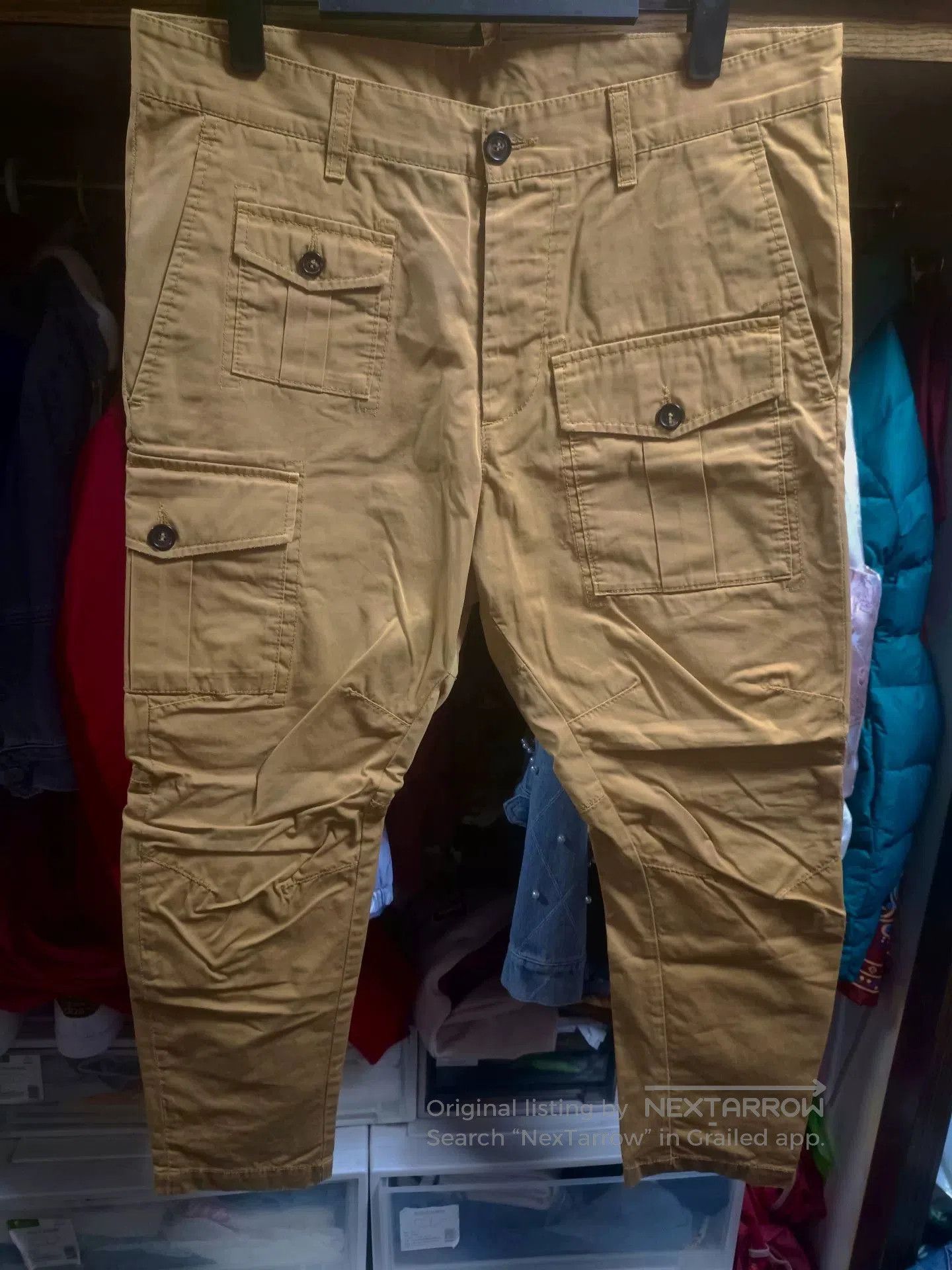DSQUARED2 D2 Cargo Pants Size 48.