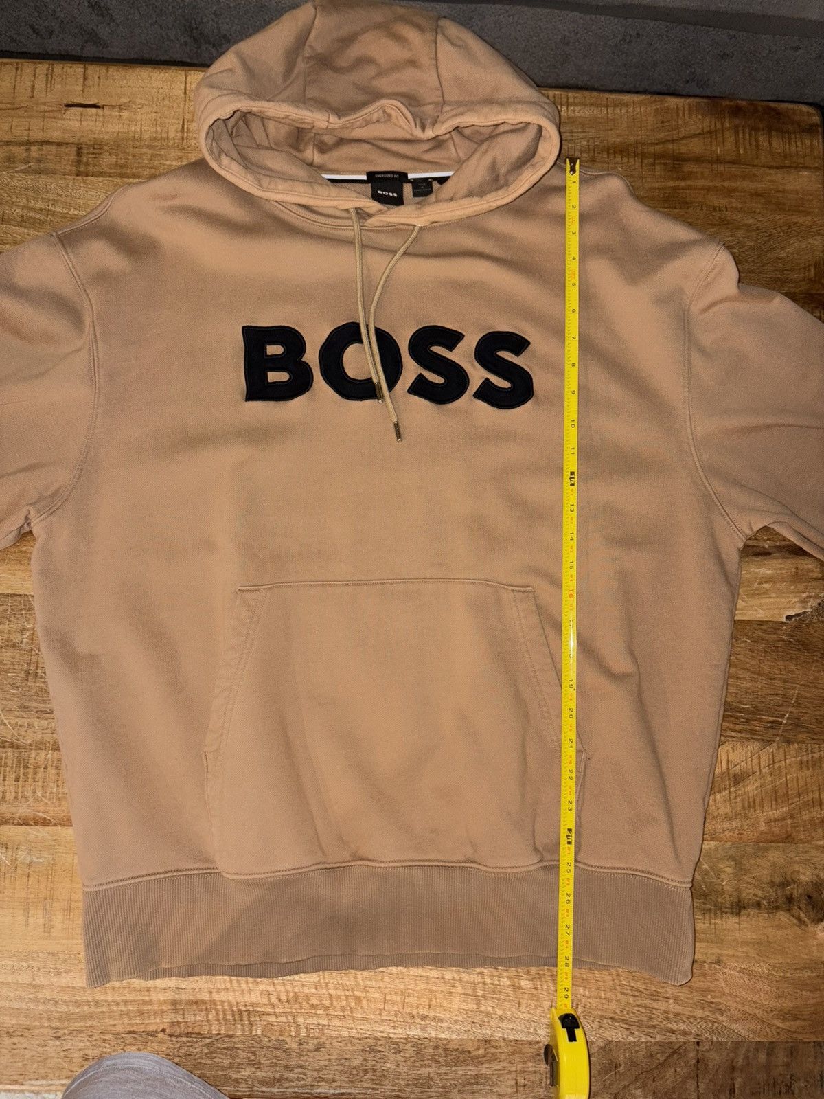 Hugo Boss Hugo Boss Oversized Logo Hoodie Size US XL / EU 56 / 4 - 9 Thumbnail