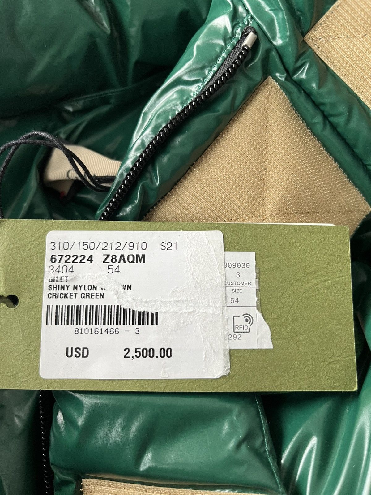 Gucci $3K Super Runway Brand New Goose Down Heavy Vest Coat Rare Size US XXL / EU 58 / 5 - 7 Thumbnail