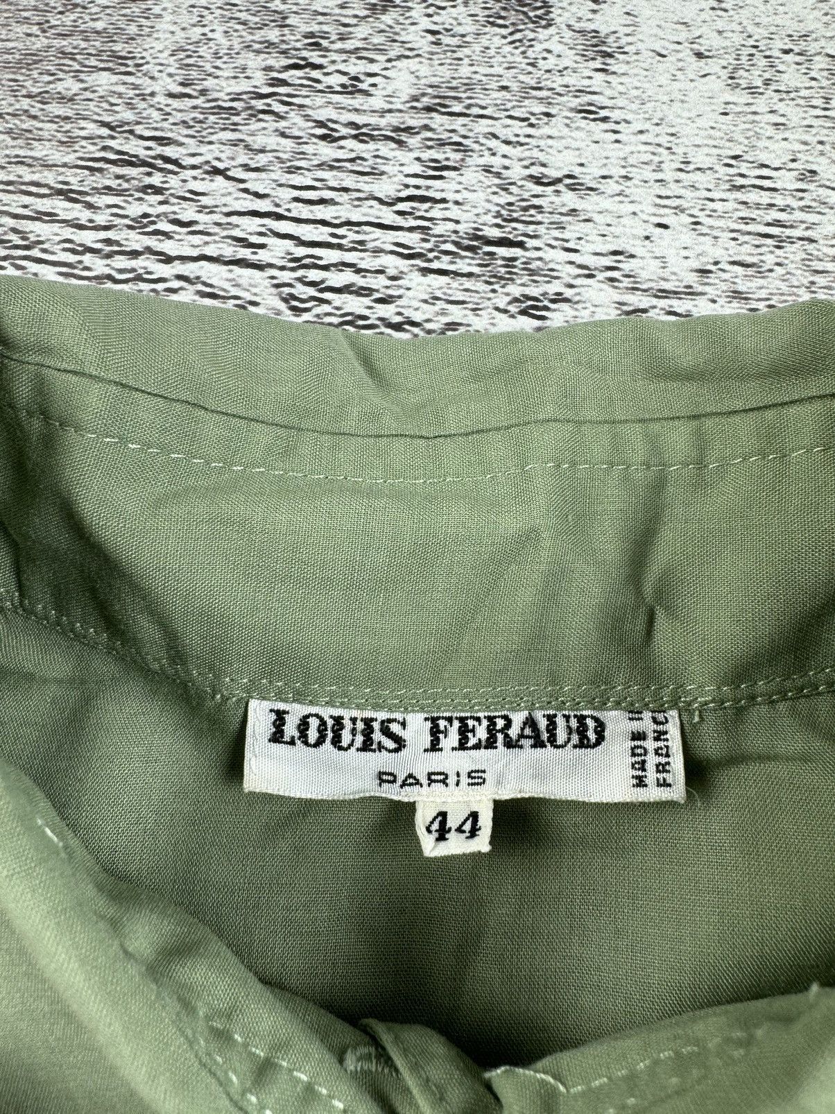 Louis Feraud 80S Louis Feraud Made in France Paris Longsleeve Shirt Tee Size L / US 10 / IT 46 - 10 Thumbnail