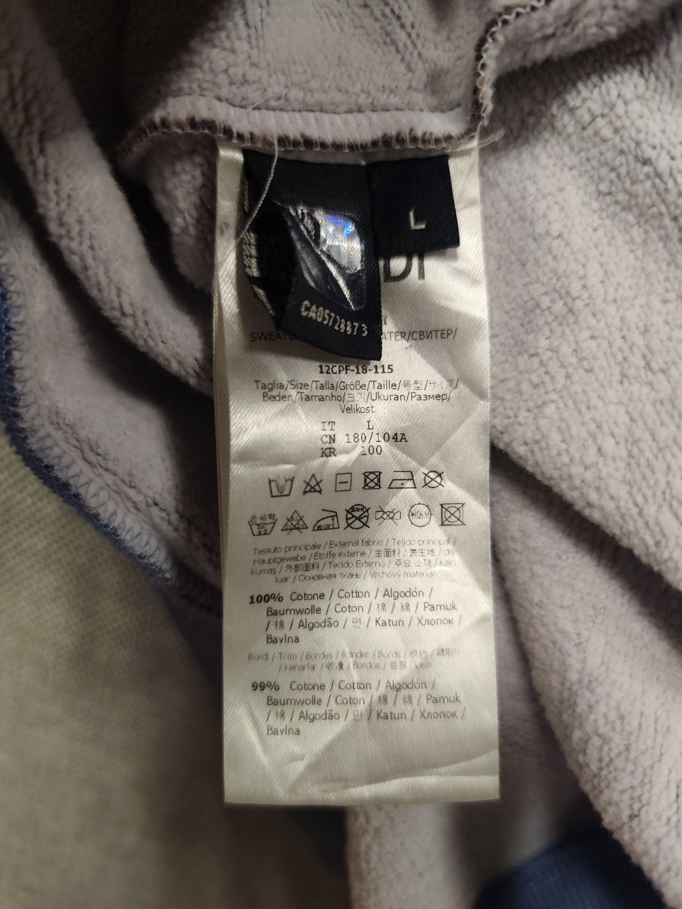 Fendi Fendi Roma monogram sweatshirt Size US L / EU 52-54 / 3 - 6 Thumbnail