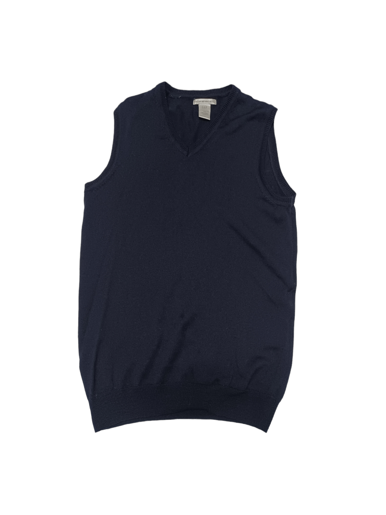 Gap 100% ITALIAN MERINO WOOL GAP VINTAGE VEST Size US S / EU 44-46 / 1 - 1 Thumbnail