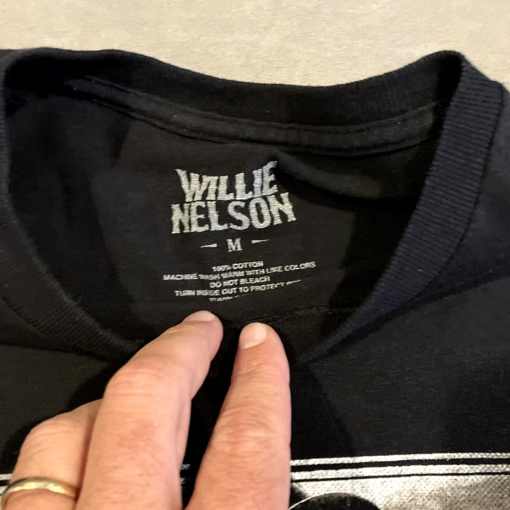 Doublet WILLIE NELSON LIVE IN CONCERT Double Sided T Shirt Official M Awesome Size US M / EU 48-50 / 2 - 3 Thumbnail