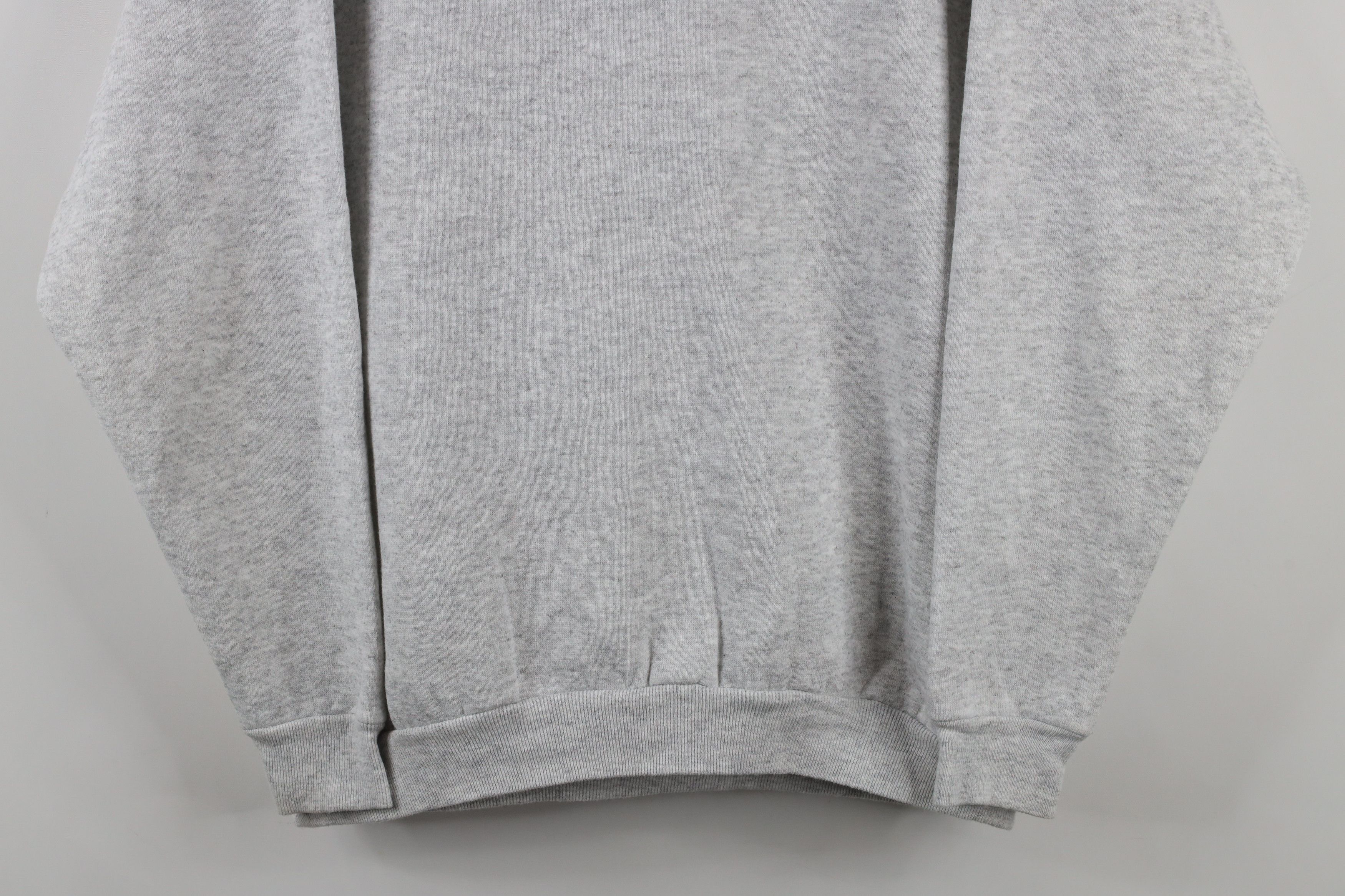 Vintage Vintage 90s Streetwear Crewneck Sweatshirt Heather Gray USA Size US M / EU 48-50 / 2 - 3 Thumbnail