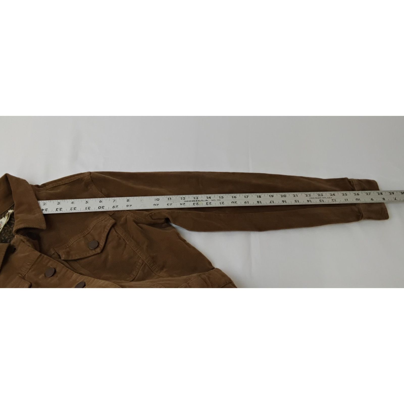 Faherty Faherty Michelle Dress Women S Brown Corduroy Jacket NWT Size S / US 4 / IT 40 - 18 Thumbnail