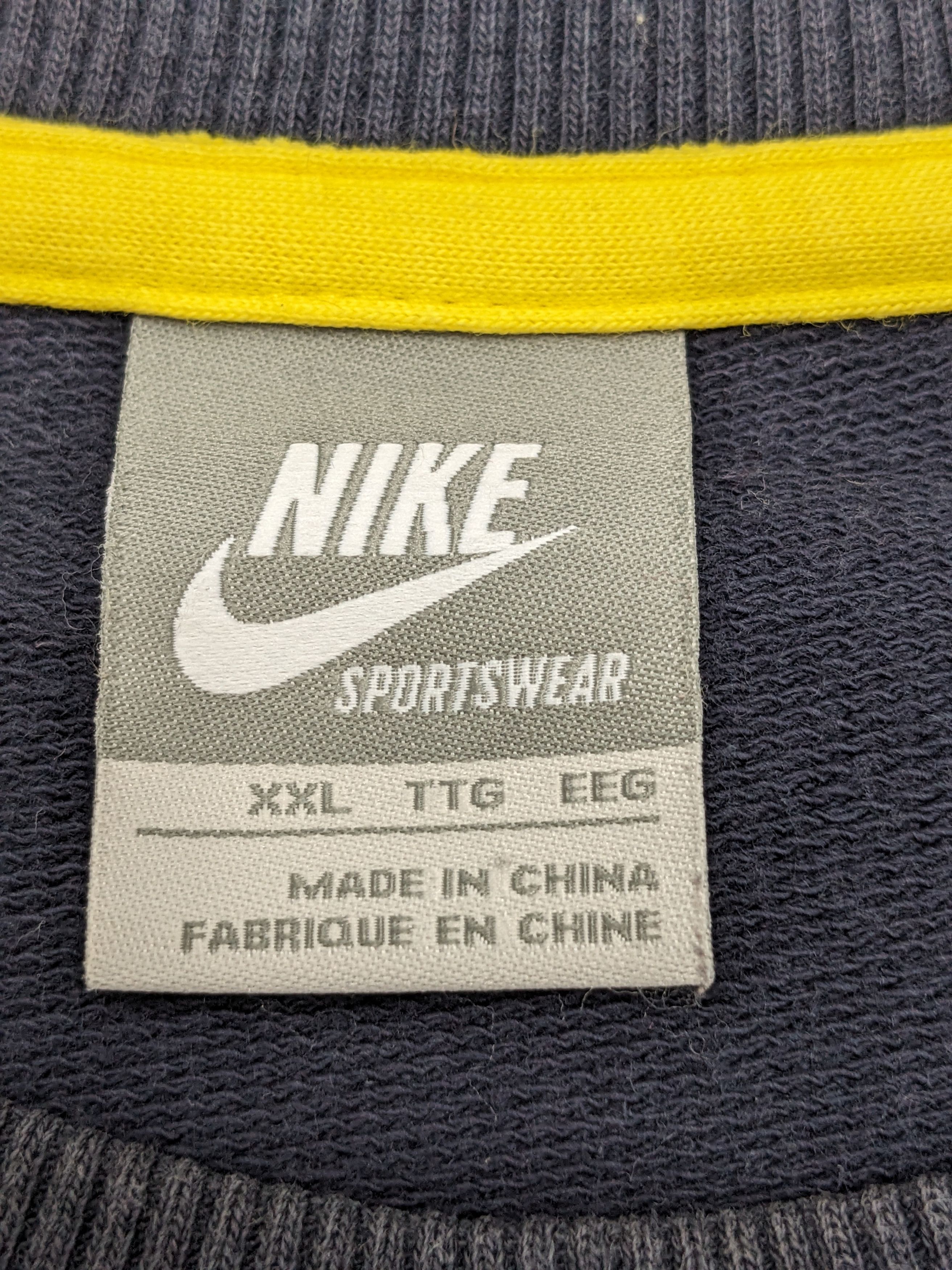 Nike SS09 Vintage Nike Sportswear Crewneck Swoosh Logo Sweatshirt Size US XXL / EU 58 / 5 - 9 Thumbnail