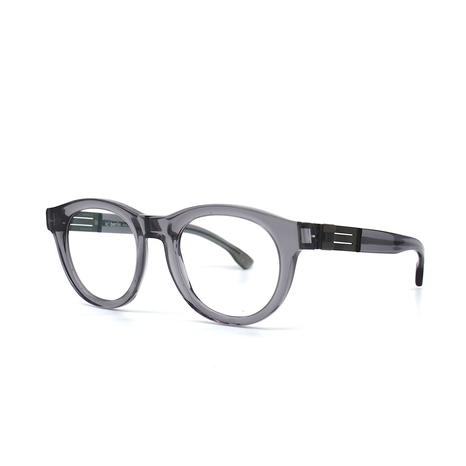 Ic! Berlin NEW IC! BERLIN GLEN GREY TRANSPARENT EYEGLASSES FRAME Size ONE SIZE - 4 Thumbnail