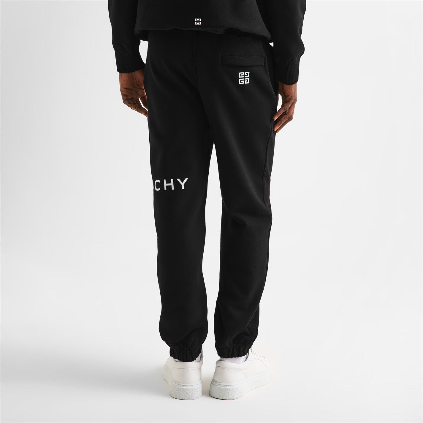 Givenchy o1g2r1mq0426 Closed Hem Fleece Slim Fit Sweatpants & Joggers Size US 36 / EU 52 - 5 Thumbnail