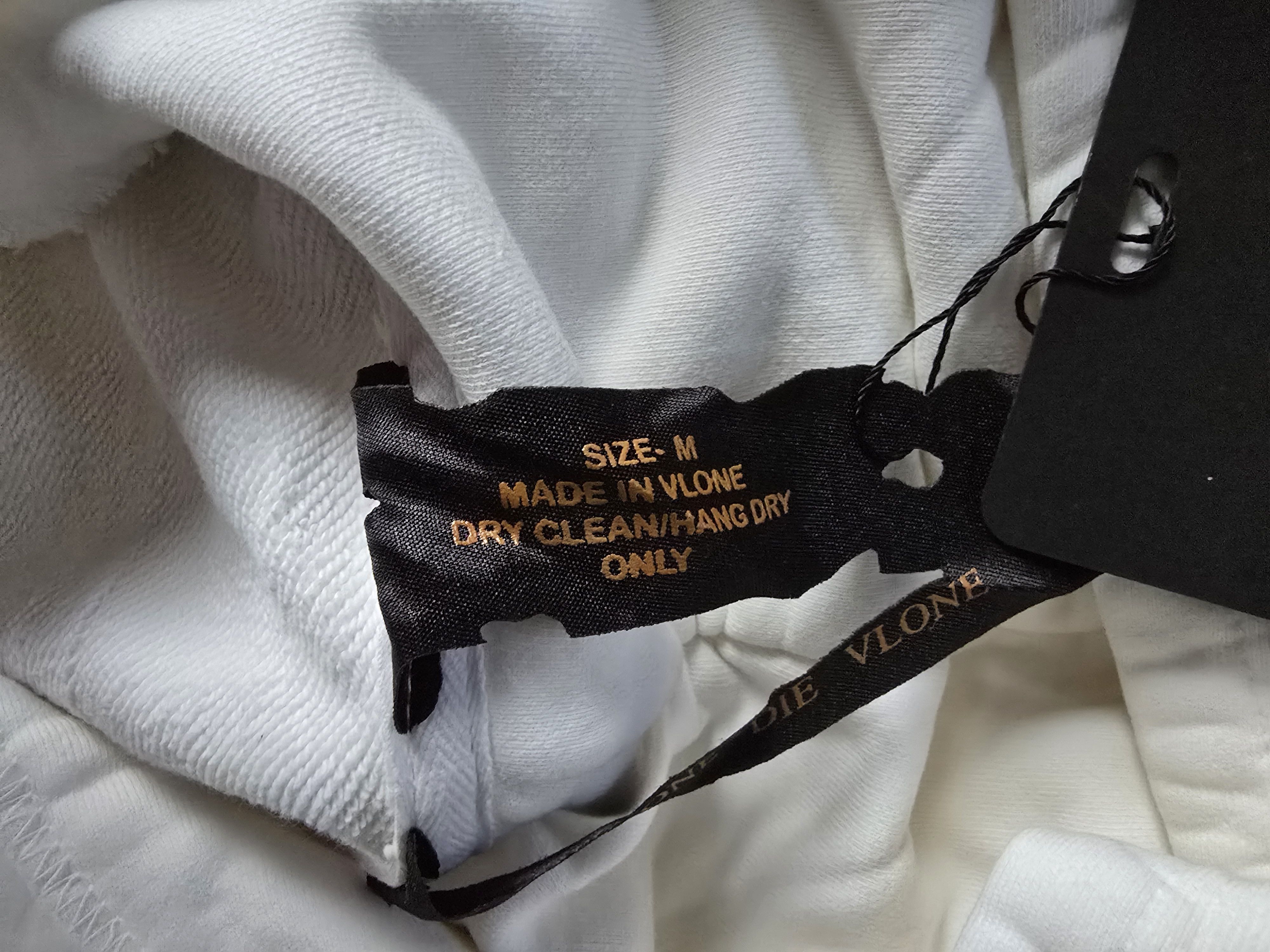 Vlone Vlone Vice City Hoodie 'White' Size US M / EU 48-50 / 2 - 6 Thumbnail